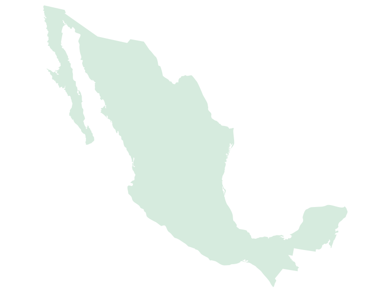 Map of Mexico